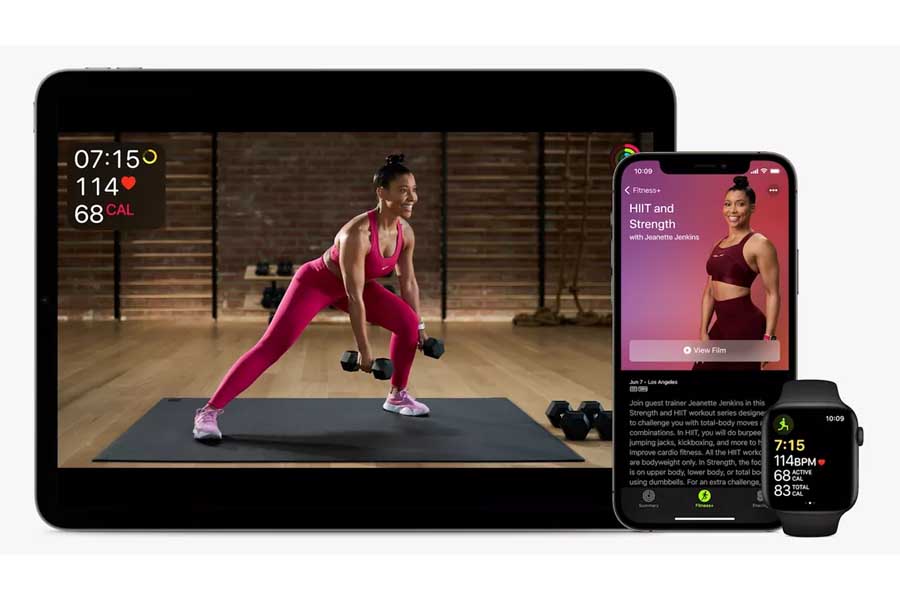 Apple watchOS 8 Fitness