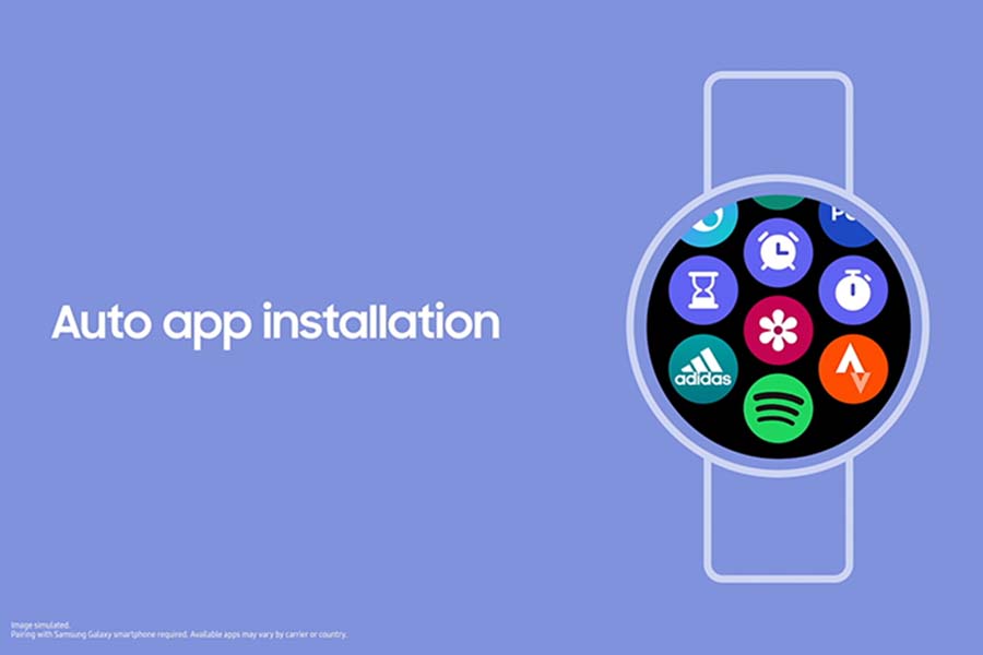 Auto App installation on One UI Watch
