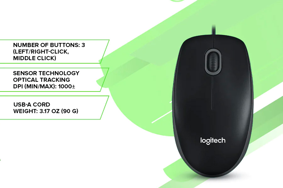 Logitech B100 mouse
