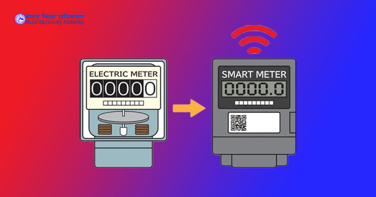 NEA smart meters connections Kathmandu Nepal Electricity Authority