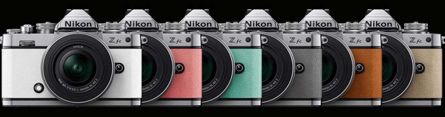 Nikon Z fc color choices
