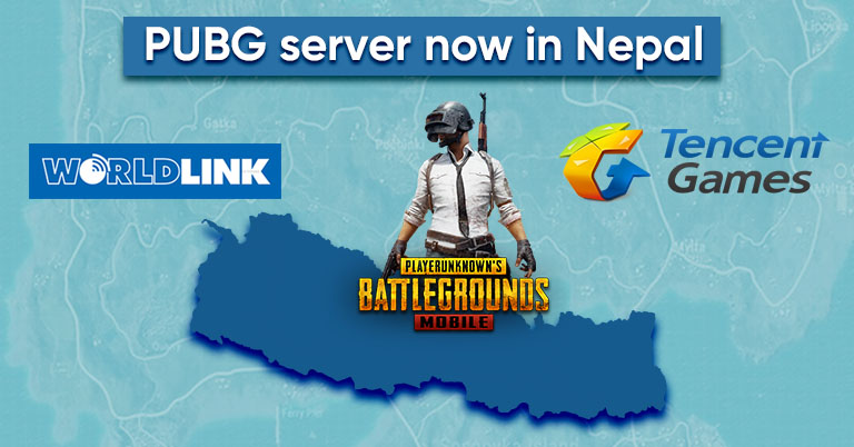 PUBG server now available in Nepal CDN servers Worldlink Tencent gaming