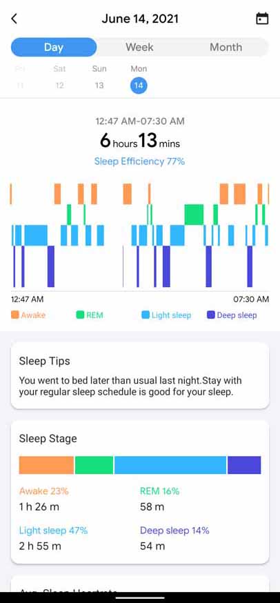 TicWatch E3 - Sleep Daily 1
