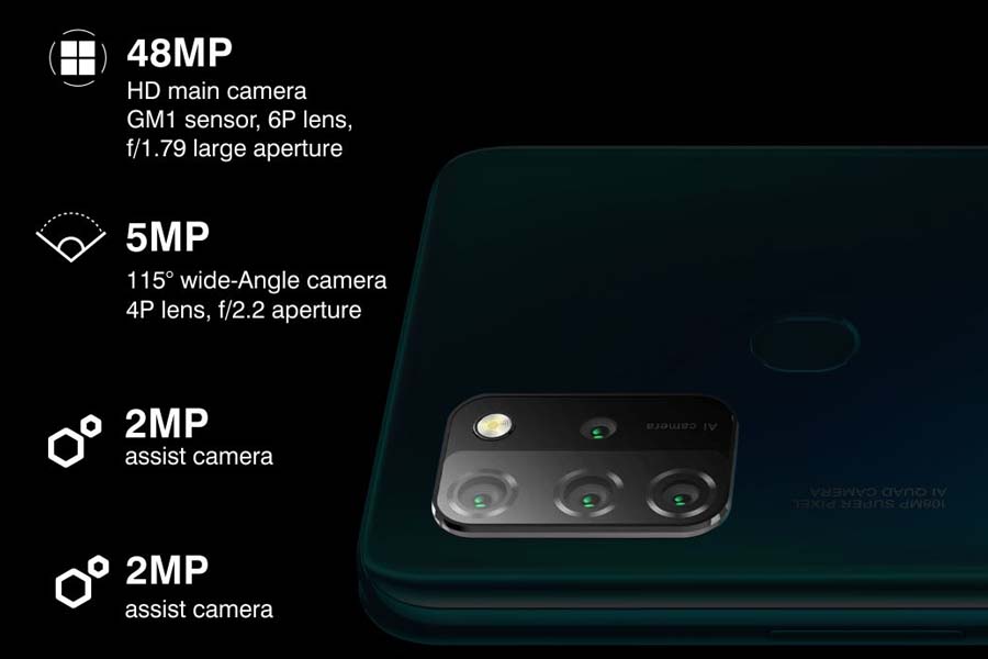 Gionee M12 Camera Setup