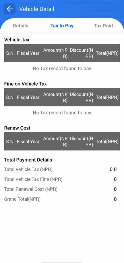Nagarik app - Tax to Pay