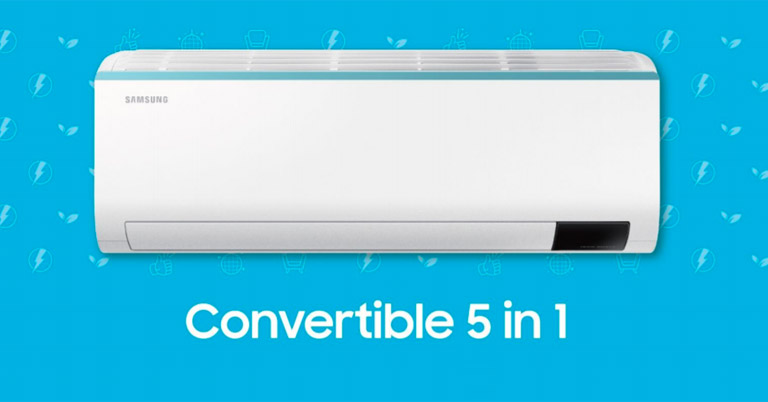 Samsung 5 in 1 convertible AC Design