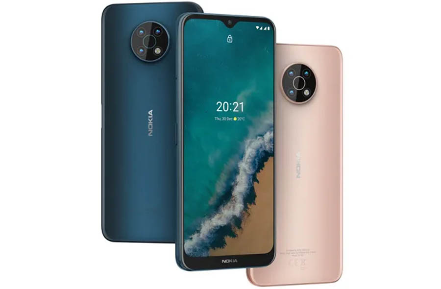 Nokia G50 Nordic Design display color options