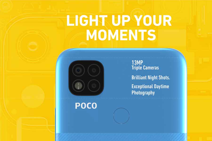 Poco C31 Cameras