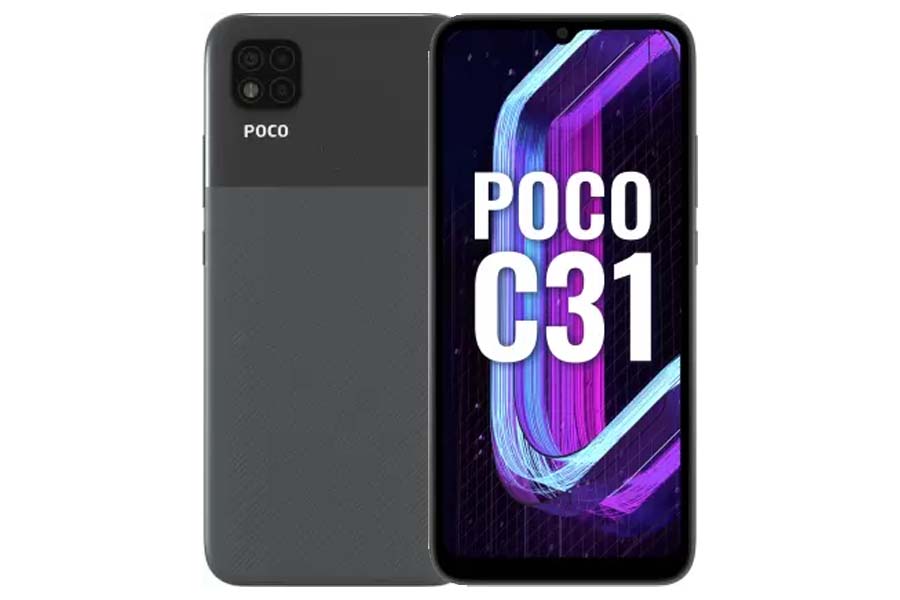 Poco C31 Design and Display