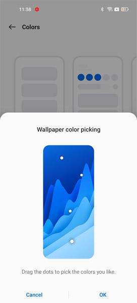 Wallpaper Color Picking