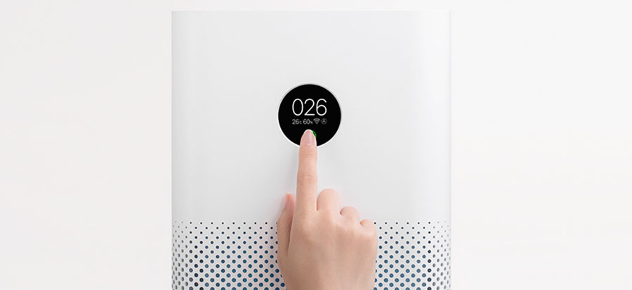 Mi Air Purifier 3 OLED Touch panel