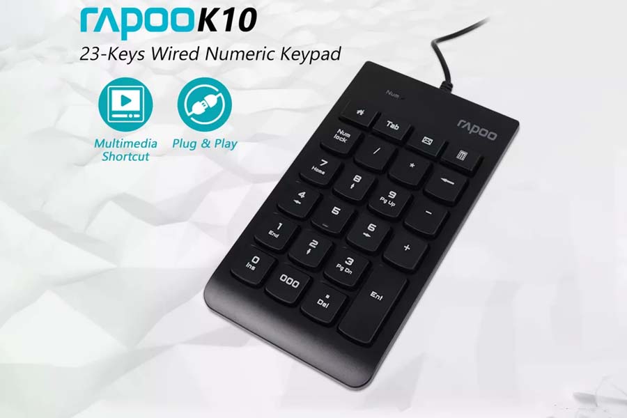 Rapoo K10 Numeric Keypad