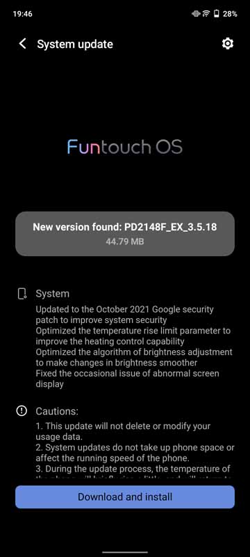 iQOO Z5 - Brightness Fix Update