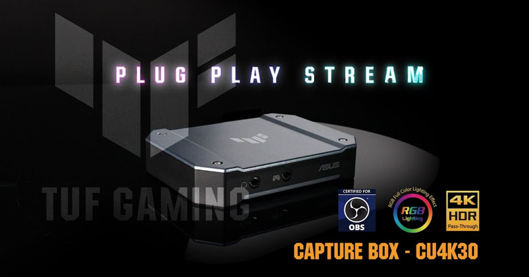 Asus TUF Gaming Capture Box CU4K30 Price Nepal Availability