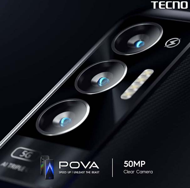 Tecno POVA 5G Camera Setup