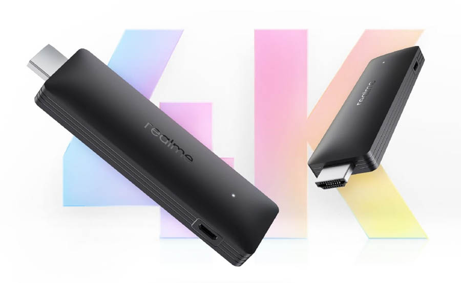 Realme 4K Smart Google TV Stick - Design best streaming devices 2022