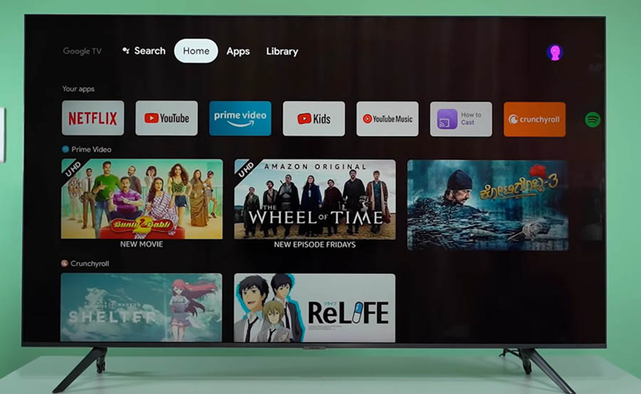 Realme 4K Smart Google TV Stick - UI