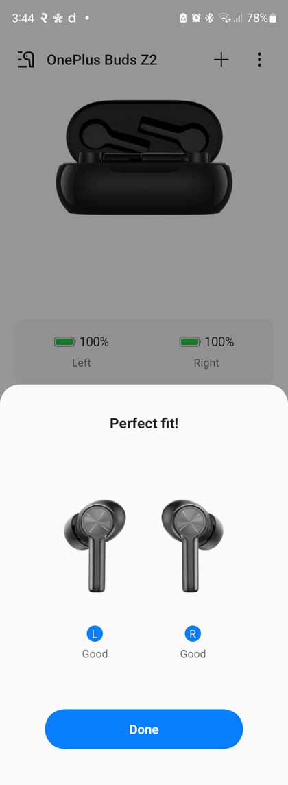 OnePlus Buds Z2 - Fit Test