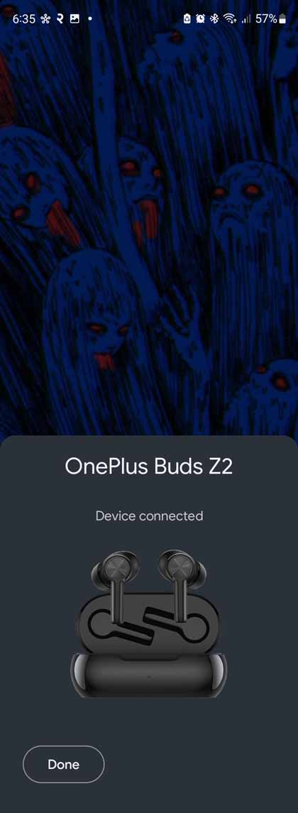 OnePlus Buds Z2 - Google Fast Pair 2