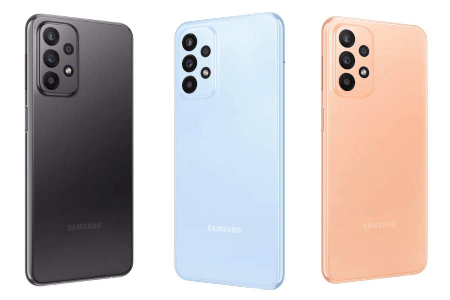 Samsung Galaxy A23 design colors