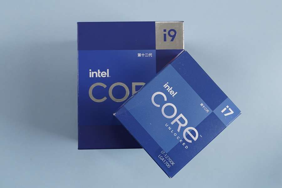 Intel Core i9-12900K - i7-12700K Box 2