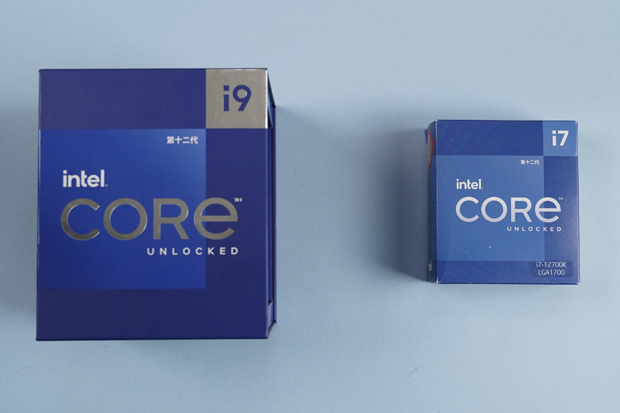 Intel Core i9-12900K - i7-12700K - Box