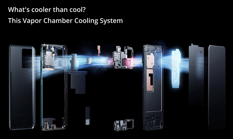 Realme 9 Pro+ - Vapor Chamber Cooling