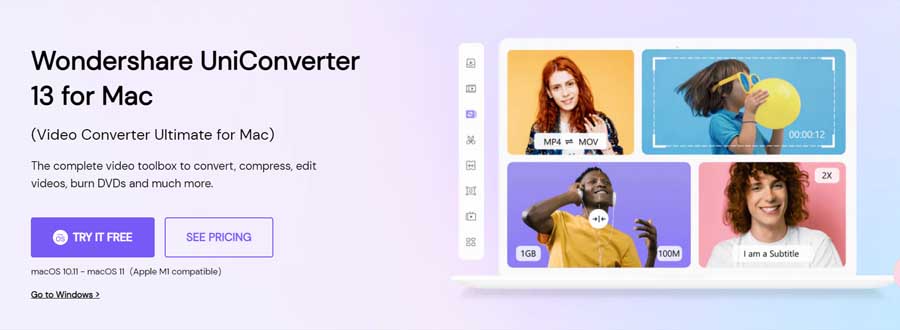 Wondershare Uniconverter for Mac