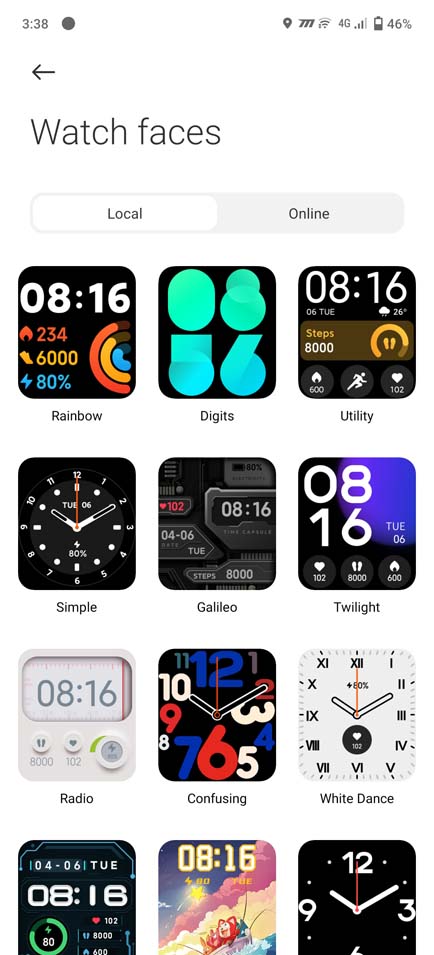 Mi Fitness - Watch Faces - Local