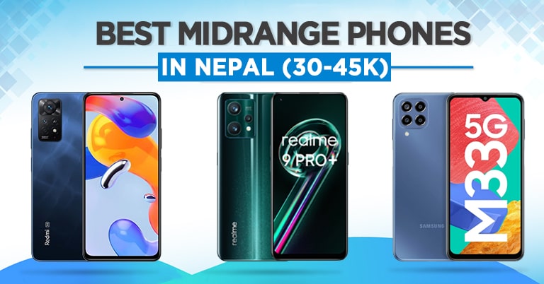 Best Midrange Smartphones in Nepal 2022