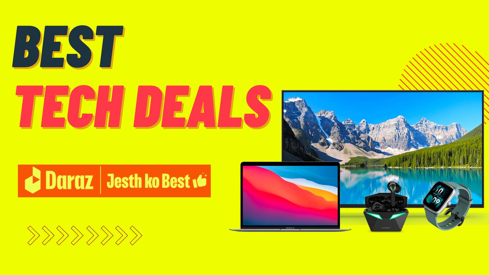 Best Tech Deals on Daraz Jesth ko Best Sale