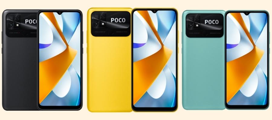 Poco C40 Design, Display, Colors
