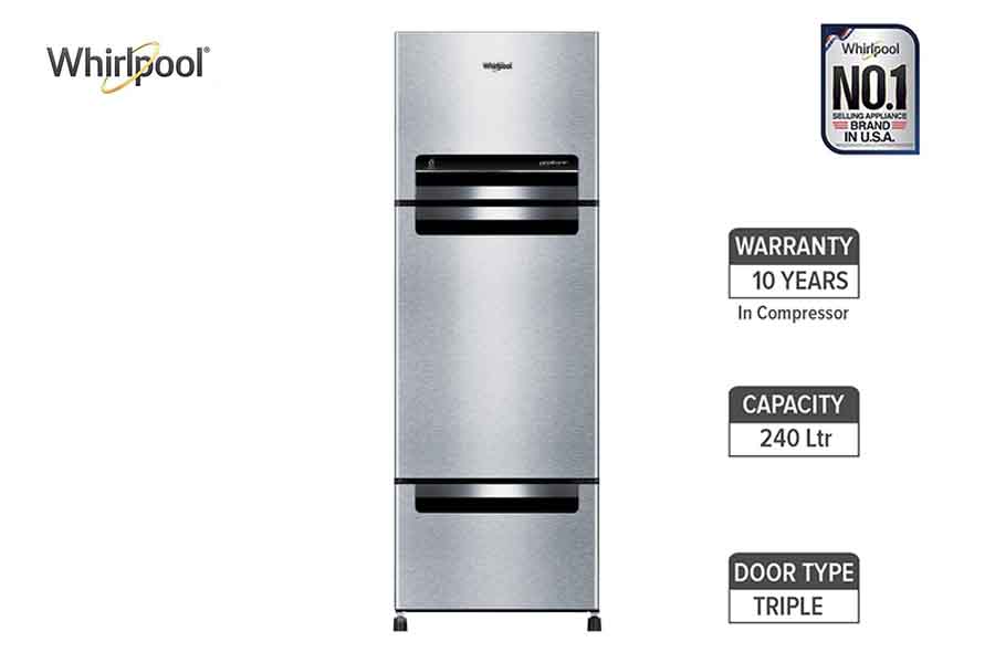 Whirlpool 3 Door refrigerator