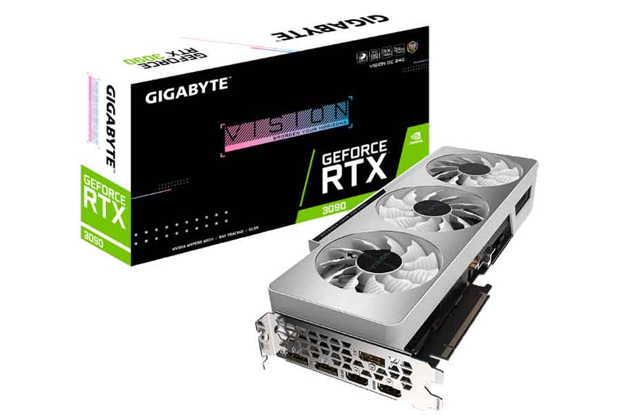 Gigabyte GeForce RTX 3090 Vision OC (LHR)