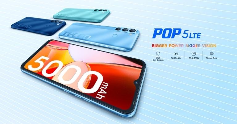 Tecno Pop 5 LTE Specs, Features, Availability, Price in Nepal