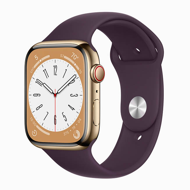 AppleWatchSeries8 - Gold Stainless Steel