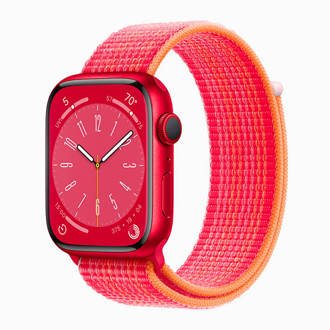 AppleWatchSeries8 - Product Red Aluminum