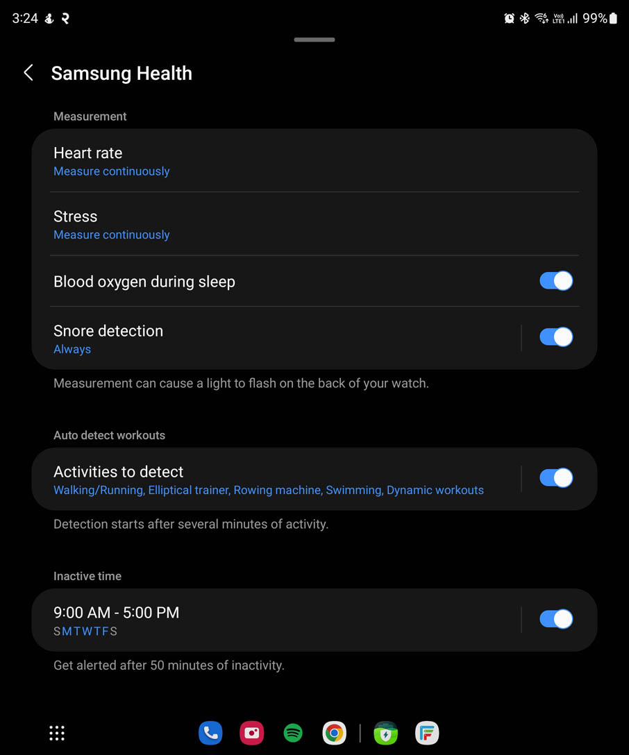 Galaxy Wearable - Samsung Health (W5P)