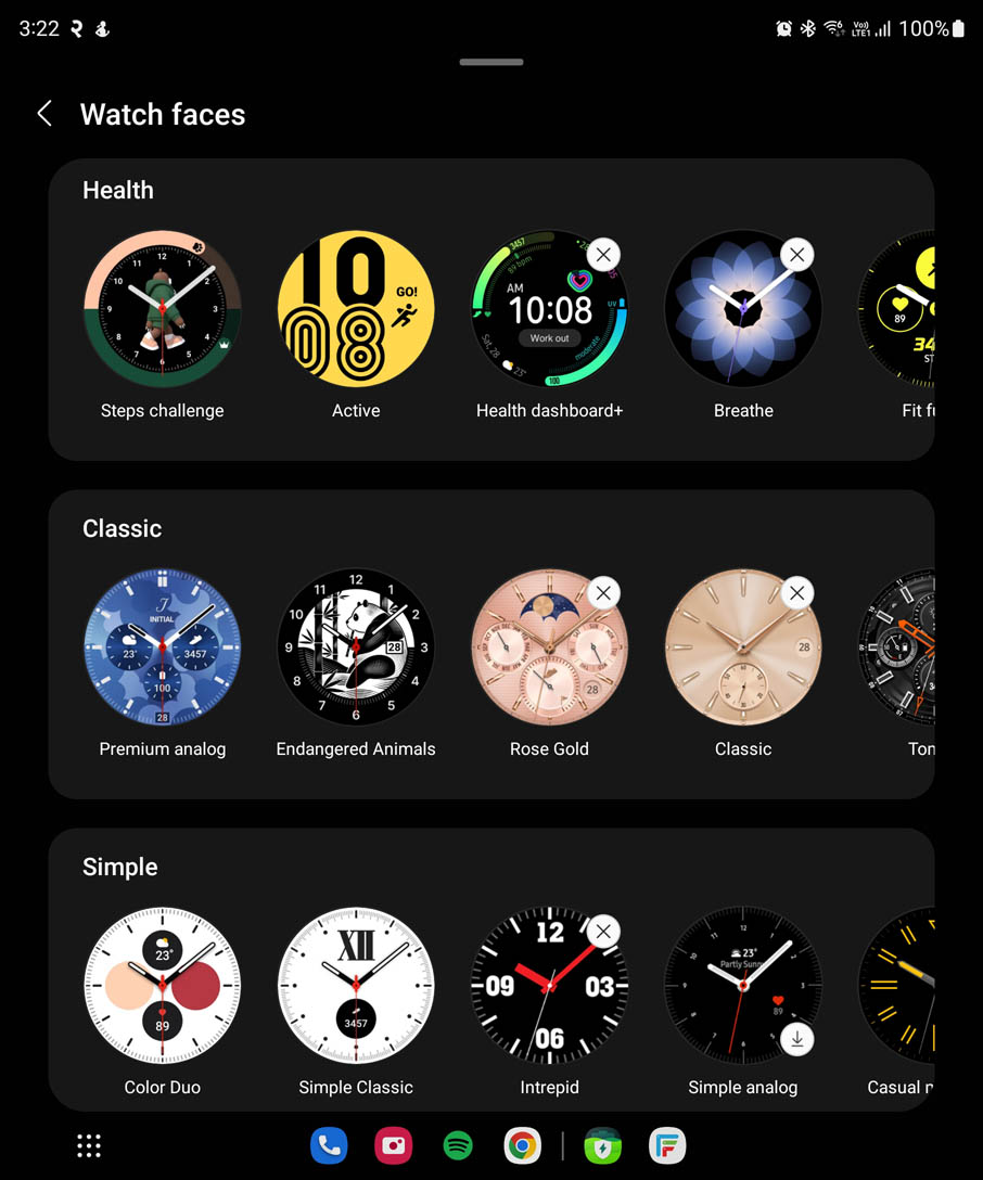 Galaxy Wearable - Watch Faces 2 (W5P)