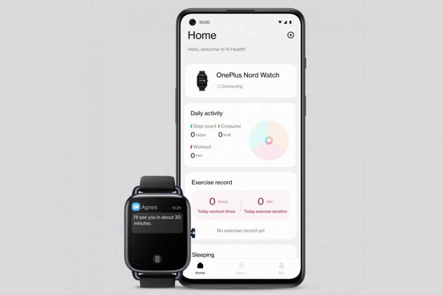 OnePlus Nord Watch companion app