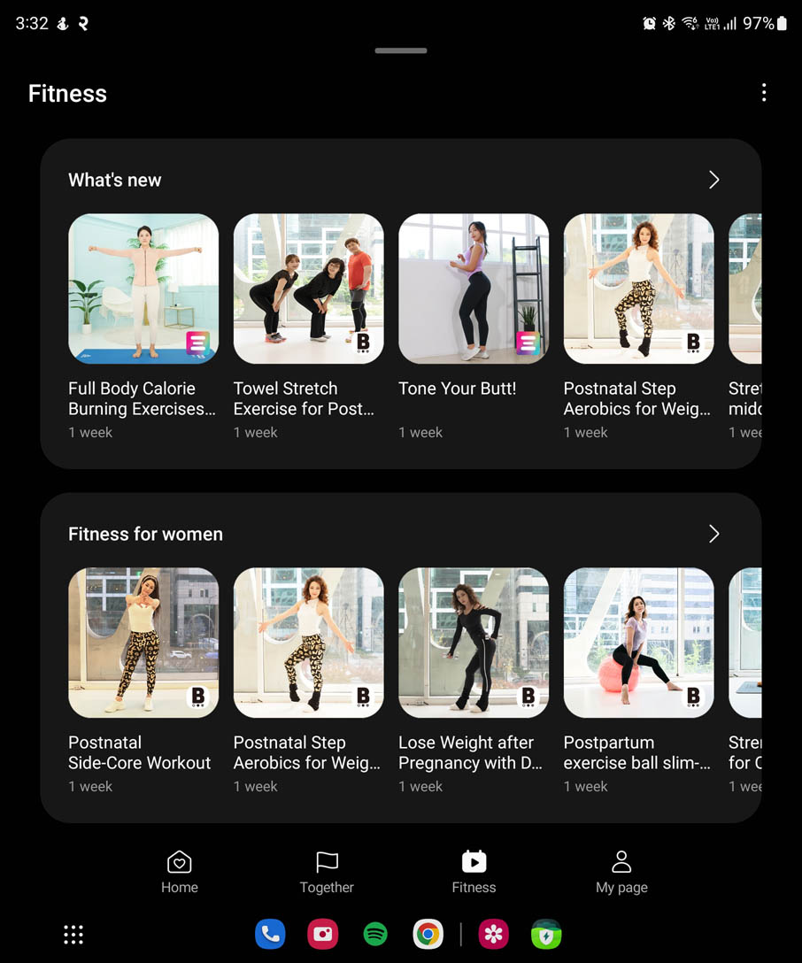 Samsung Health - Fitness (W5P)