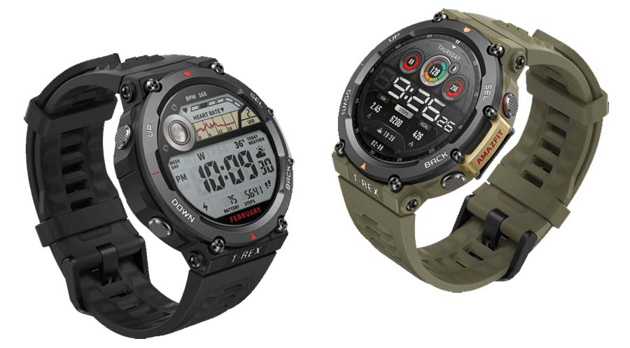 Amazfit T-Rex 2 Rugged Design best smartwatch in nepal