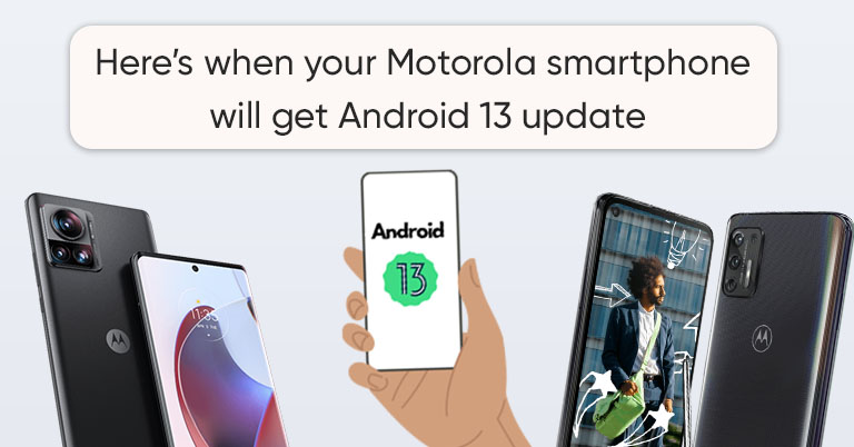 Motorola Android 13 Update