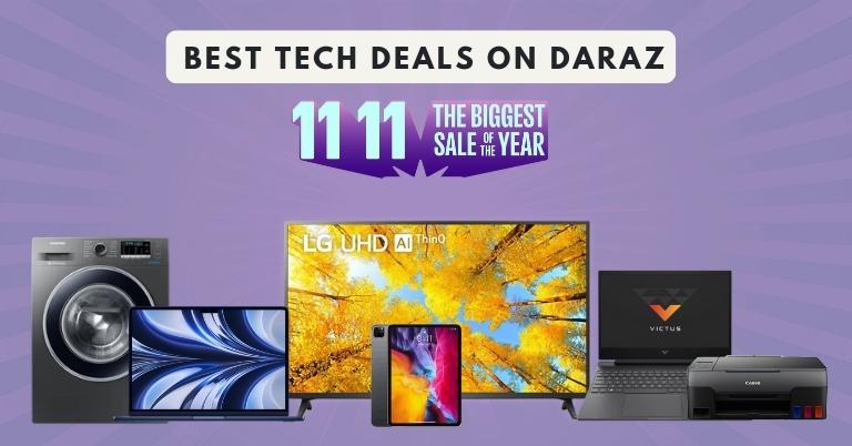 best tech deals Daraz 11.11 2022