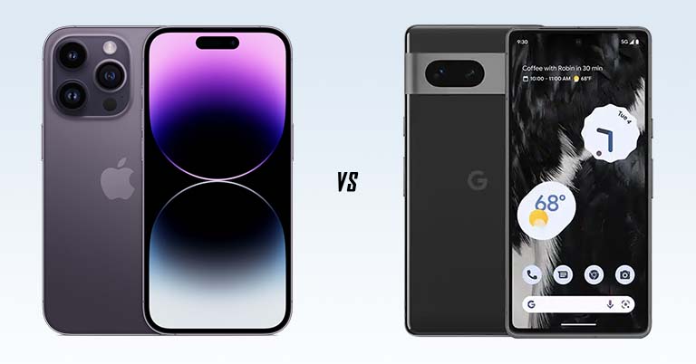 iPhone 14 Pro Max vs Google Pixel 7