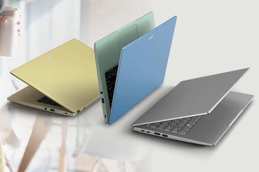 Acer Swift 3 2022 Design and Color Options