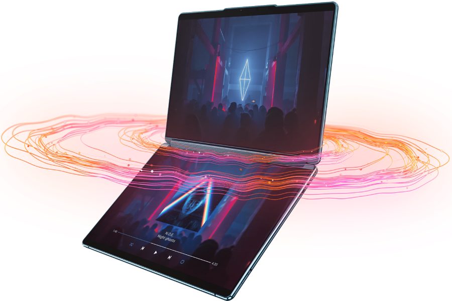 Lenovo Yoga Book 9i (2023) Display and Design