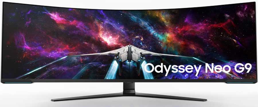 Samsung Odyssey Neo G9 World's First Dual UHD gaming monitor