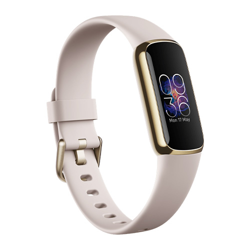 Fitbit Luxe - Lunar White with Soft Gold Stainless Steel