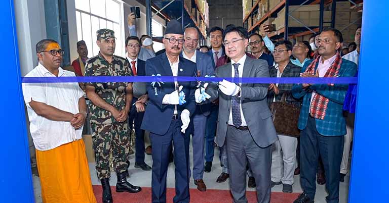 Samsung TV manufacturing factory inaugurated in Nepal